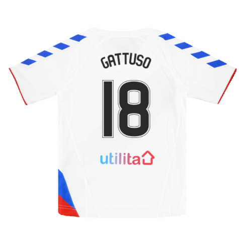 Rangers 2018-19 Away Shirt (Sponsorless) (SB) (BNWT) (GATTUSO 18)