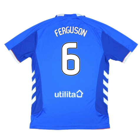 Rangers 2018-19 Home Shirt (3XL) (Good) (FERGUSON 6)