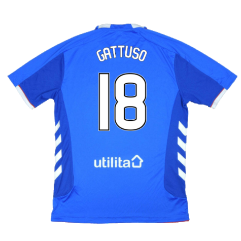 Rangers 2018-19 Home Shirt (3XL) (Good) (GATTUSO 18)