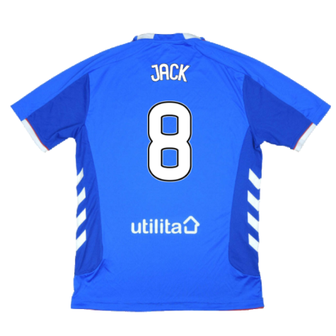 Rangers 2018-19 Home Shirt (3XL) (Good) (JACK 8)