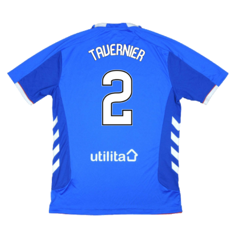 Rangers 2018-19 Home Shirt (3XL) (Good) (TAVERNIER 2)