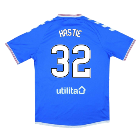 Rangers 2019-20 Home Shirt (Very Good) (Hastie 32)