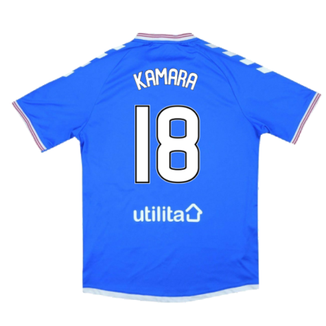 Rangers 2019-20 Home Shirt (Very Good) (Kamara 18)