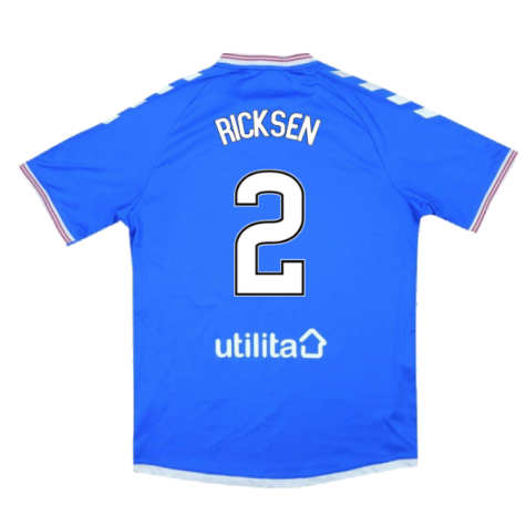 Rangers 2019-20 Home Shirt (Very Good) (RICKSEN 2)