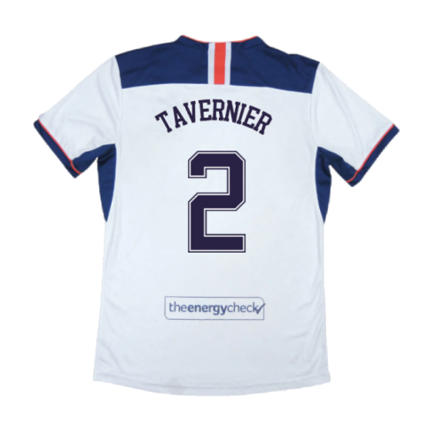 Rangers 2020-21 Away Shirt (4XL) (Excellent) (TAVERNIER 2)