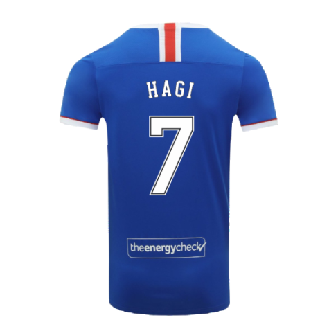 Rangers 2020-21 Home Shirt (S) (Mint) (HAGI 7)