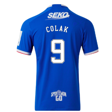 Rangers 2022-23 Home Shirt (XL) (Mint) (COLAK 9)