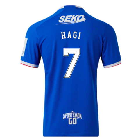 Rangers 2022-23 Home Shirt (XL) (Mint) (HAGI 7)