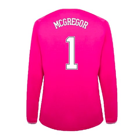 Rangers 2022-23 Long Sleeve Goalkeeper Away Shirt (Sponsorless) (Womens 10) (Excellent) (McGregor 1)