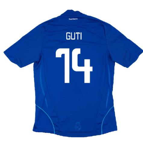 Real Madrid 2008-09 Away Shirt (XL) (Very Good) (Guti 14)