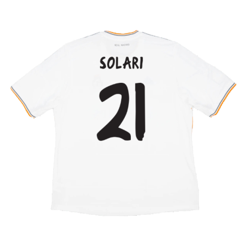 Real Madrid 2013-14 Home (M) (Very Good) (SOLARI 21)