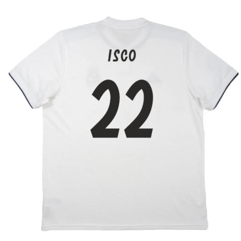 Real Madrid 2018-19 Home Shirt (S) (Very Good) (Isco 22)