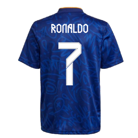 Real Madrid 2021-2022 Away Shirt (Kids) (RONALDO 7)