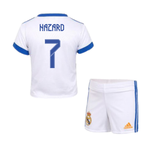 Real Madrid 2021-2022 Home Baby Kit (HAZARD 7)