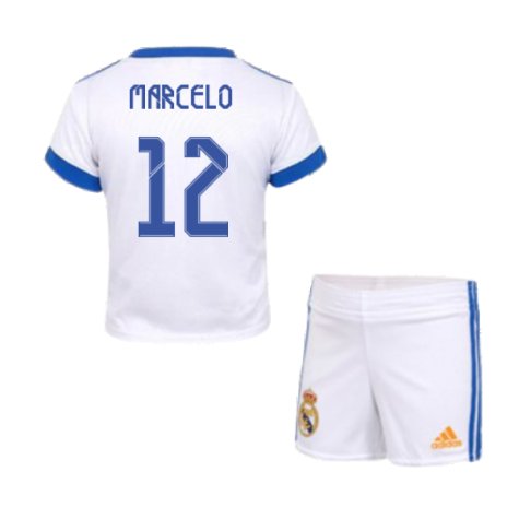 Real Madrid 2021-2022 Home Baby Kit (MARCELO 12)