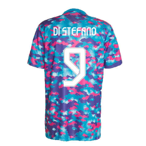 Real Madrid 2021-2022 Pre-Match Training Shirt (Pink) (DI STEFANO 9)