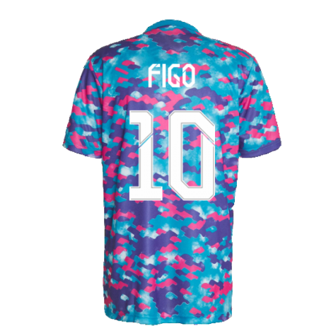 Real Madrid 2021-2022 Pre-Match Training Shirt (Pink) (FIGO 10)