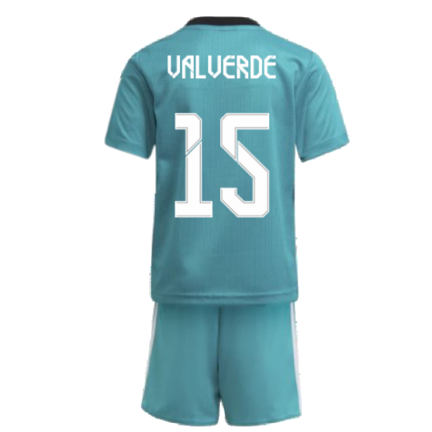 Real Madrid 2021-2022 Thrid Mini Kit (VALVERDE 15)