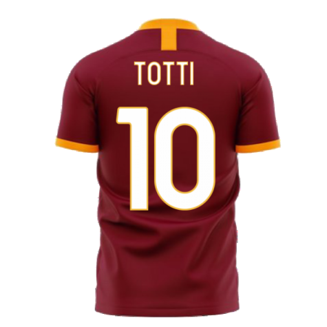 Roma 2024-2025 Home Concept Football Kit (Libero) (TOTTI 10)