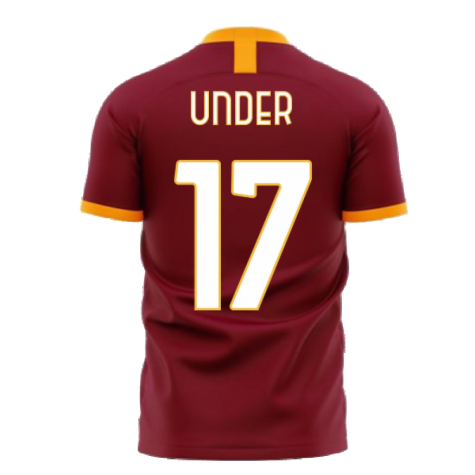 Roma 2025-2026 Home Concept Football Kit (Libero) (UNDER 17)