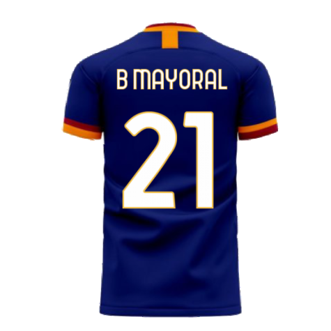 Roma 2024-2025 Third Concept Football Kit (Libero) (B MAYORAL 21) - Baby