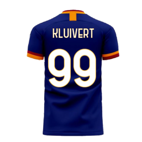 Roma 2024-2025 Third Concept Football Kit (Libero) (KLUIVERT 99) - Baby