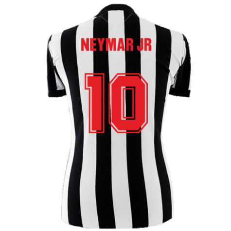 Santos 1970s Retro Football Shirt (NEYMAR JR 10)