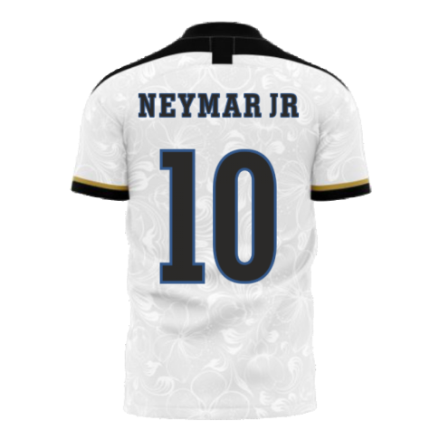 Santos 2024-2025 Home Concept Football Kit (Libero) (NEYMAR JR 10) - Baby