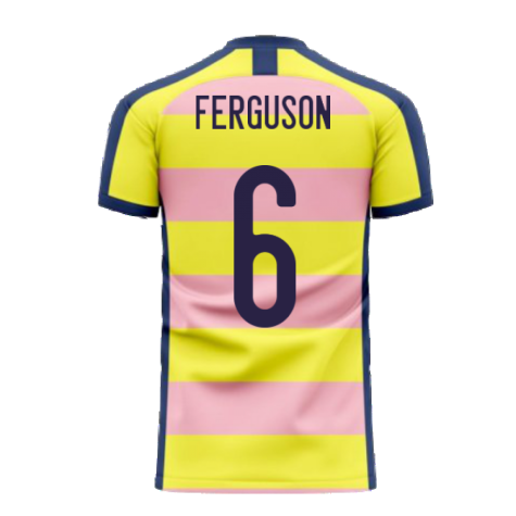 Scotland 2024-2025 Away Concept Football Kit (Libero) (FERGUSON 6) - Baby