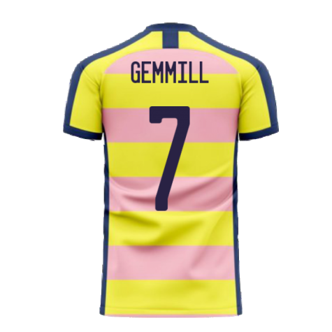 Scotland 2024-2025 Away Concept Football Kit (Libero) (GEMMILL 7)