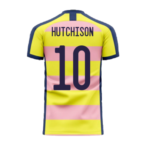 Scotland 2024-2025 Away Concept Football Kit (Libero) (HUTCHISON 10) - Womens