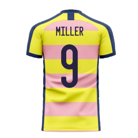 Scotland 2024-2025 Away Concept Football Kit (Libero) (Miller 9) - Baby