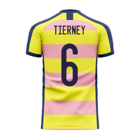 Scotland 2024-2025 Away Concept Football Kit (Libero) (TIERNEY 6) - Baby