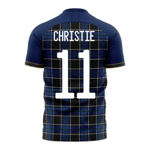 Scotland 2024-2025 Home Concept Football Kit (Libero) (CHRISTIE 11)