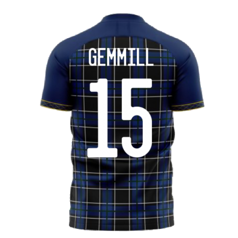 Scotland 2024-2025 Home Concept Football Kit (Libero) (Gemmill 15)