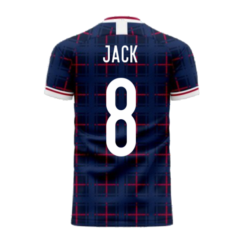 Scotland 2020-2021 Home Concept Shirt (Fans Culture) (Jack 8)