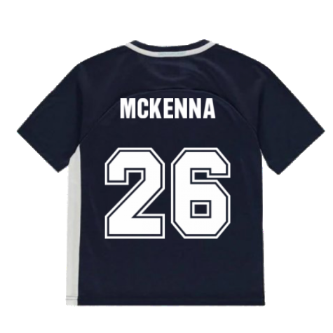 Scotland 2021 Polyester T-Shirt (Navy) - Kids (McKenna 26)