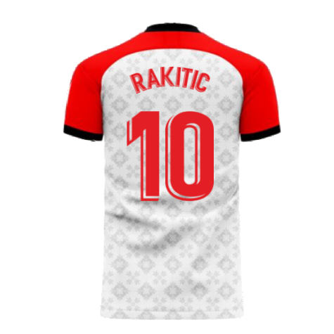 Seville 2024-2025 Home Concept Football Kit (Libero) (RAKITIC 10)