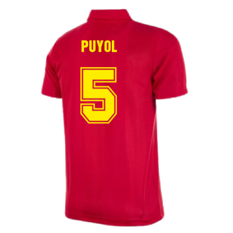 Spain 1984 Retro Football Shirt (PUYOL 5)