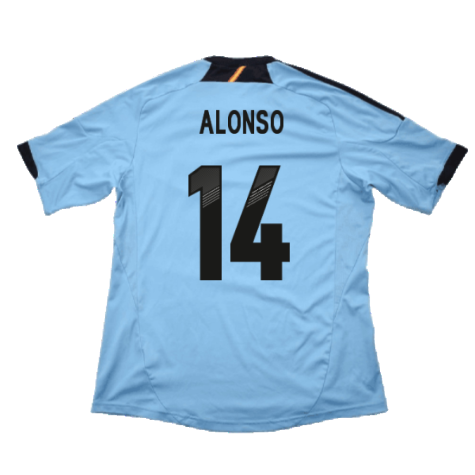 Spain 2012-13 Away Shirt (XLB) (Very Good) (Alonso 14)