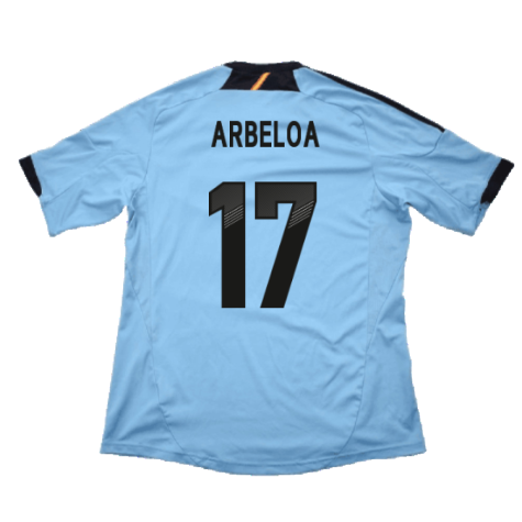 Spain 2012-13 Away Shirt (XLB) (Very Good) (Arbeloa 17)