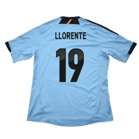 Spain 2012-13 Away Shirt (XLB) (Very Good) (Llorente 19)