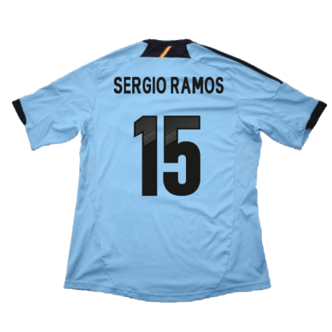 Spain 2012-13 Away Shirt (XLB) (Very Good) (Sergio Ramos 15)