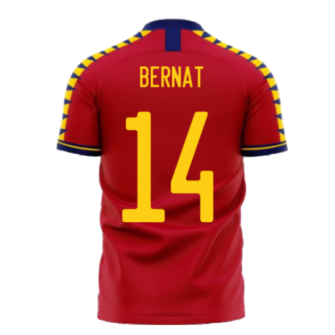 Spain 2024-2025 Home Concept Football Kit (Libero) (BERNAT 14)