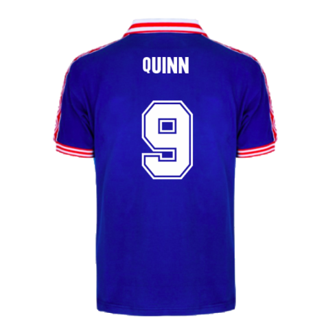 Sunderland 1978 Away Umbro Retro Football Shirt (Quinn 9)