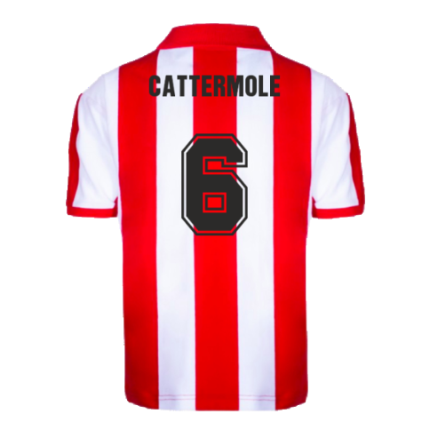 Sunderland 1978 Umbro Retro Football Shirt (Cattermole 6)