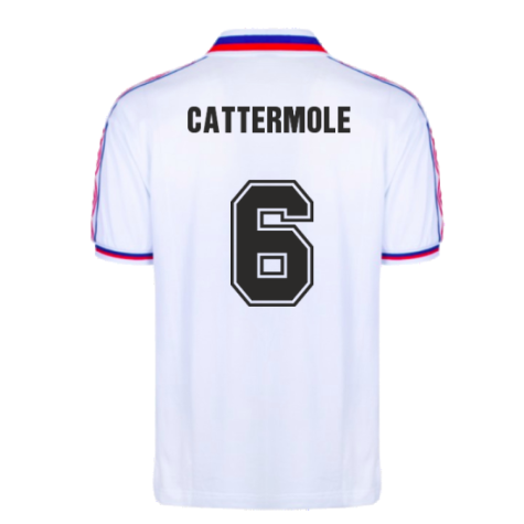 Sunderland 1980 Away Umbro Retro Football Shirt (Cattermole 6)