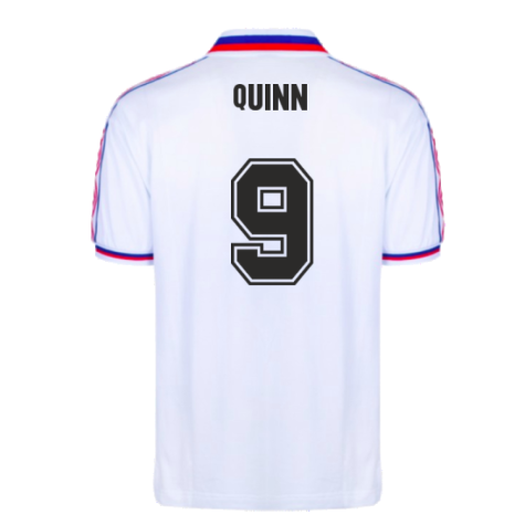 Sunderland 1980 Away Umbro Retro Football Shirt (Quinn 9)