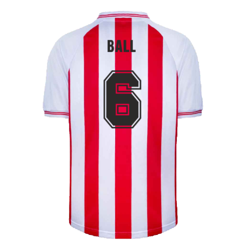 Sunderland 1984 Retro Home Shirt (Ball 6)