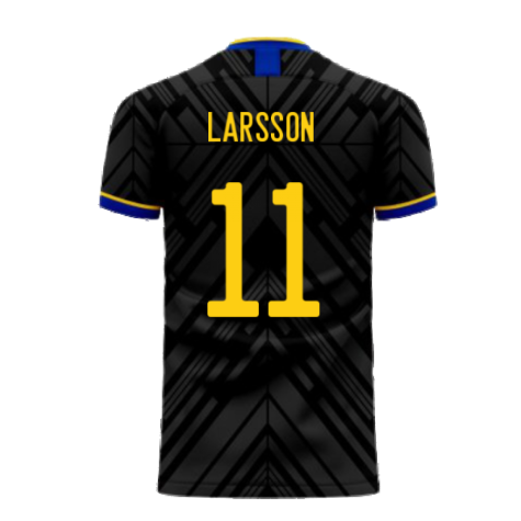 Sweden 2024-2025 Away Concept Football Kit (Libero) (LARSSON 11)